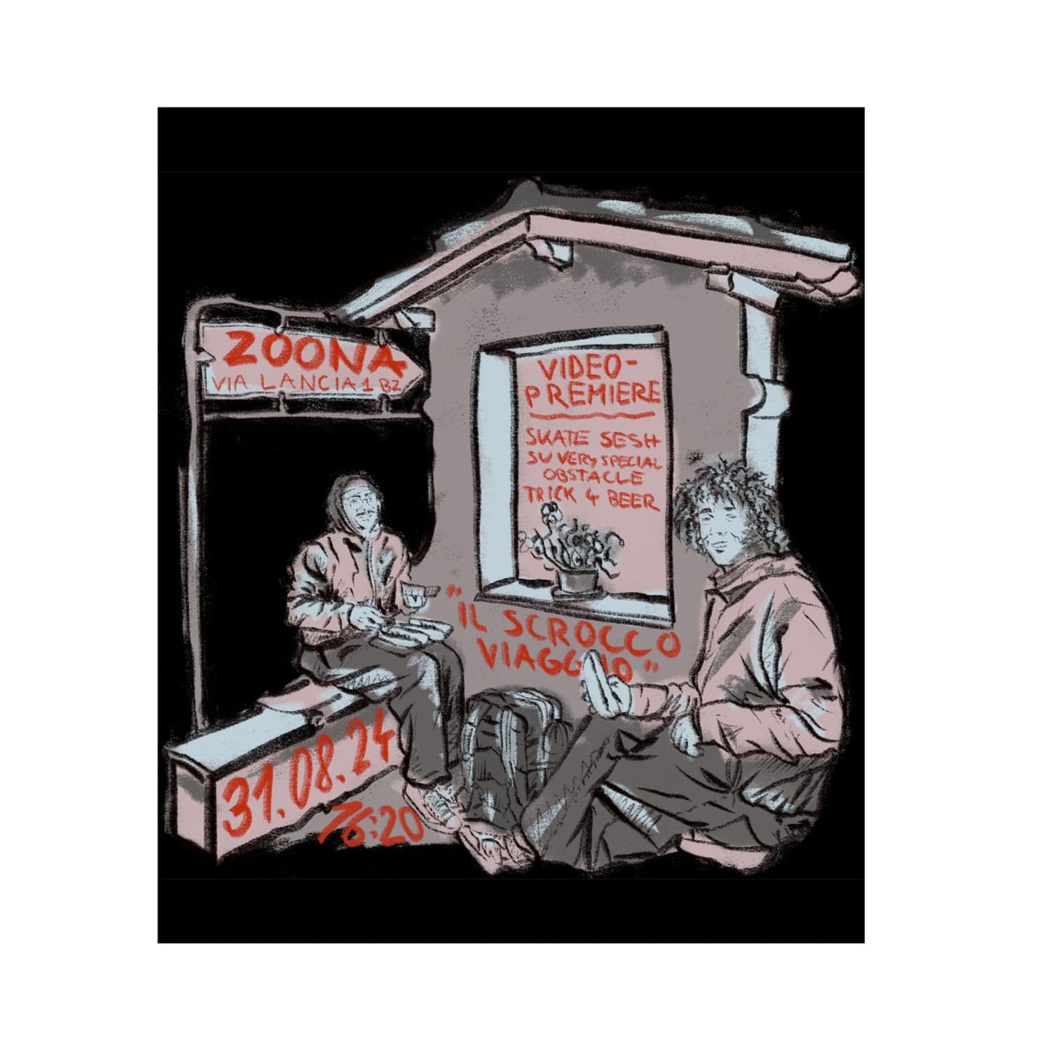 Plakat IL SCROCCO VIAGGIO: Video-Premiere bei ZOONA, 31.08.24, 16:20